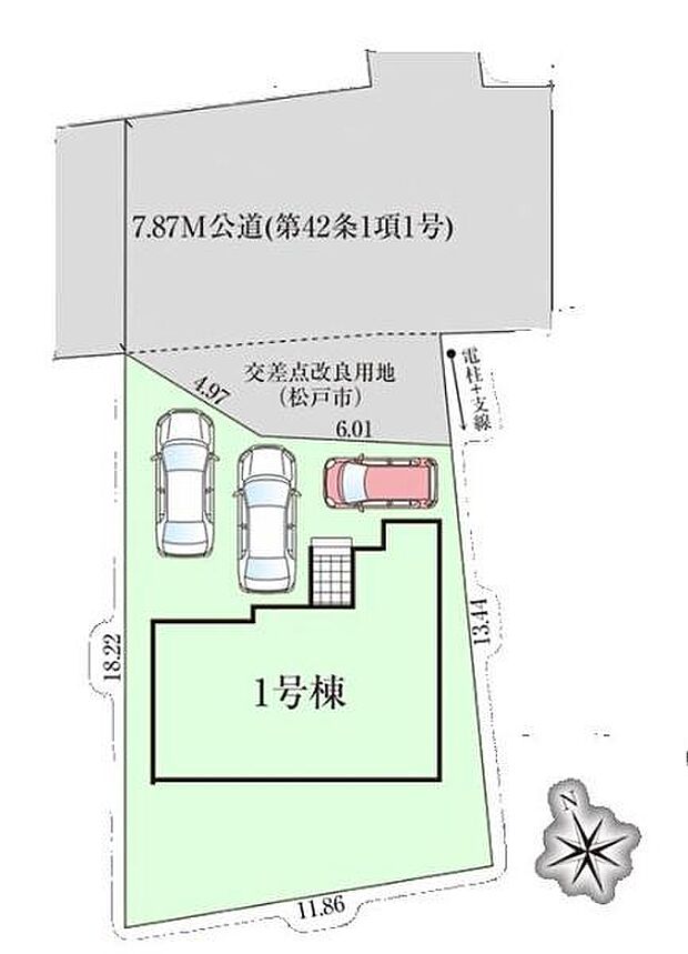 カースペース3台可