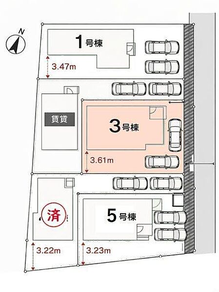 3号棟　カースペース2台可！