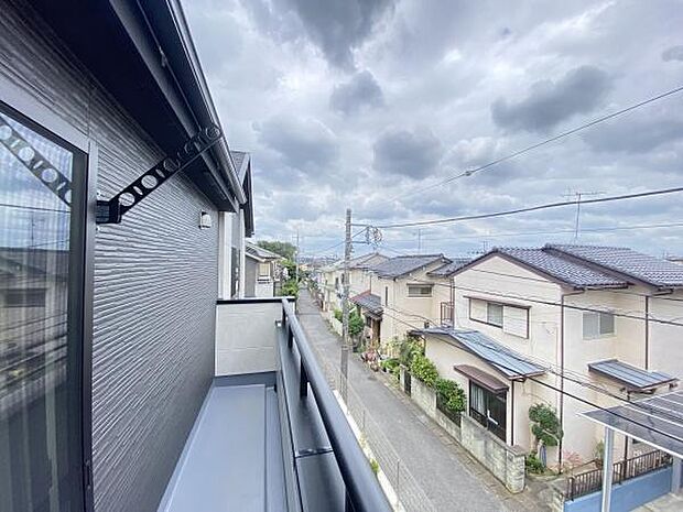 両面バルコニー付き