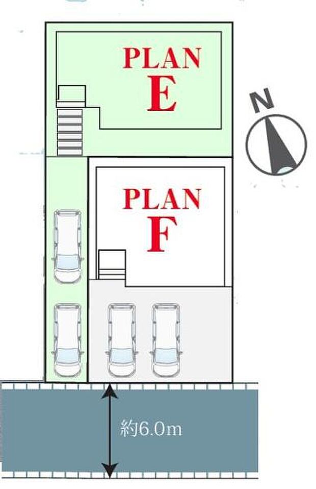 E号棟 カースペース2台可