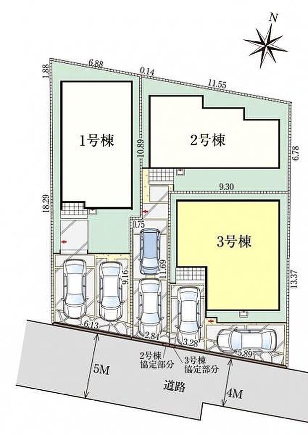3号棟 カースペース2台可!