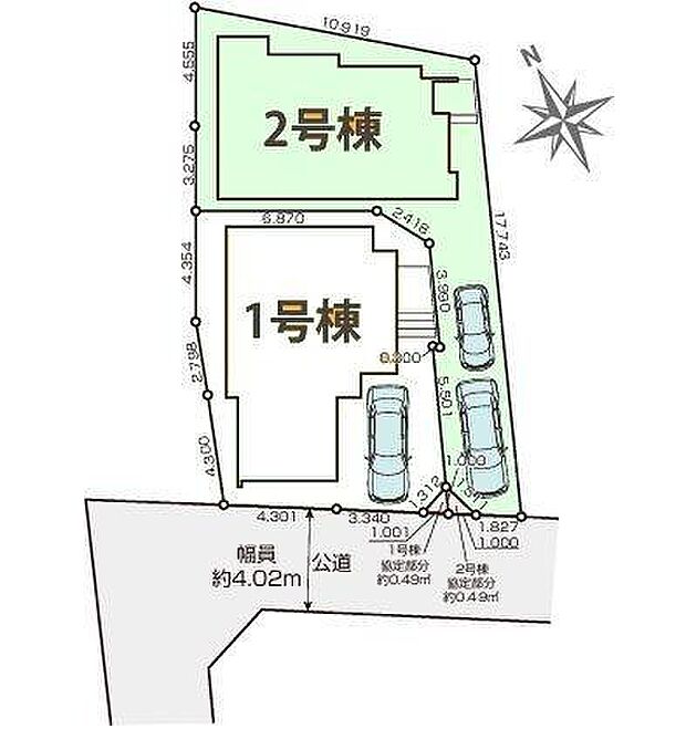 2号棟　カースペース2台可！