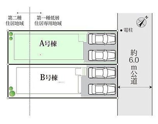 A号棟　カースペース2台可