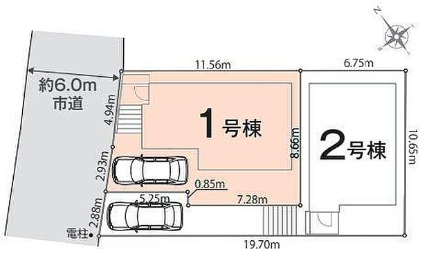 1号棟 カースペースあり