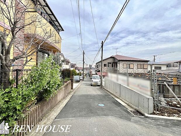 前面道路含む外観・周辺環境も気になるポイント。落ち着いた住環境でのびのびと過ごせます！