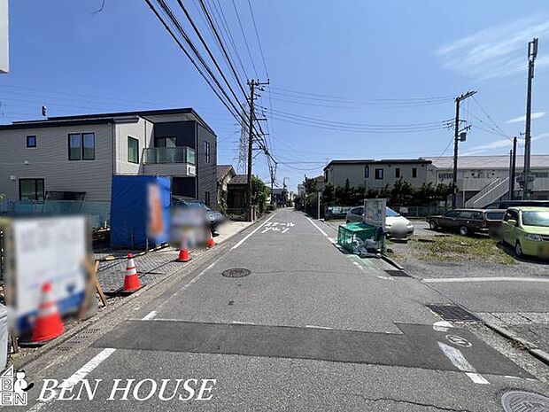 前面道路含む外観・周辺環境も気になるポイント。落ち着いた住環境でのびのびと過ごせます!