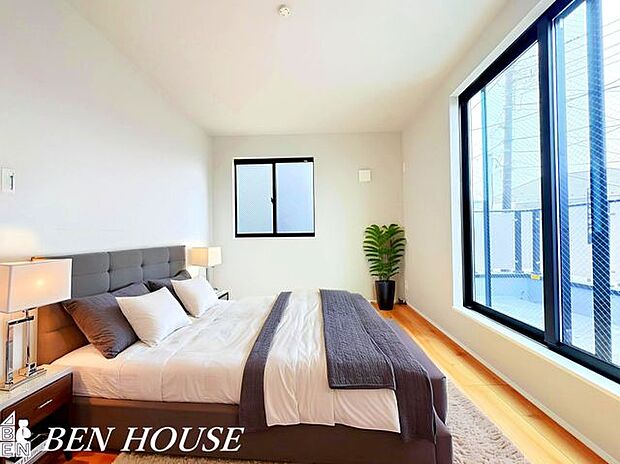 寝室・本画像はCGで作成しており、実際に現地に家具は置かれておりません。また、価格に家具は含まれておりません。