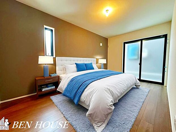 寝室・本画像はCGで作成しており、実際に現地に家具は置かれておりません。また、価格に家具は含まれておりません。