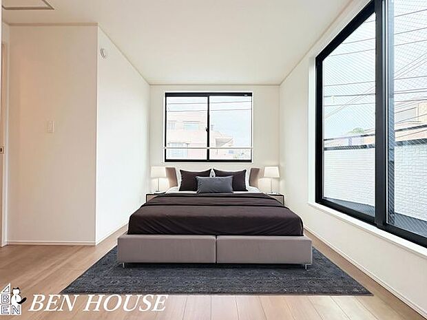 収納・寝室はクローゼット付き。ご夫婦2人分の衣類もたっぷり収納できます。