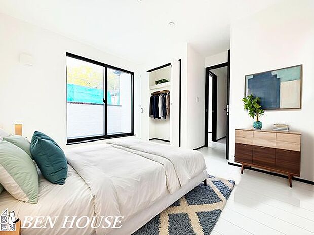 寝室・本画像はCGで作成しており、実際に現地に家具は置かれておりません。また、価格に家具は含まれておりません。