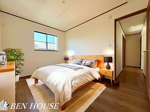 子供部屋・本画像はCGで作成しており、実際に現地に家具は置かれておりません。また、価格に家具は含まれておりません。