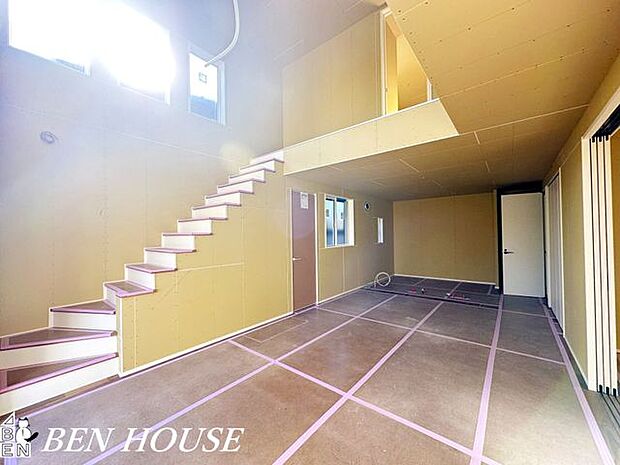 リビング・ゆったりとしたリビングは、子どもたちが遊んだり、家族がくつろげる憩いの場です。