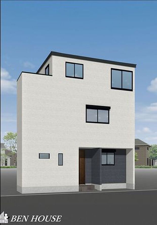 ・外観完成イメージ図です。