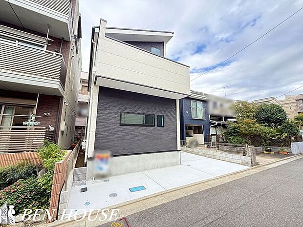 外観・閑静な住宅地でのびのび子育てが可能!落ち着いた雰囲気での新生活をお楽しみいただけます。