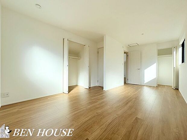 子供部屋・収納もたっぷりなので部活動の道具もすっきり収納することが出来そうです。