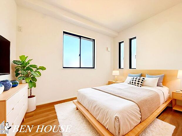 洋室・本画像はCGで作成しており、実際に現地に家具は置かれておりません。また、価格に家具は含まれておりません。