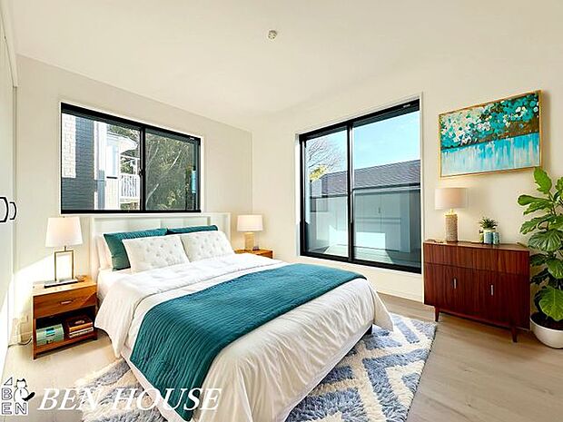 寝室・本画像はCGで作成しており、実際に現地に家具は置かれておりません。また、価格に家具は含まれておりません。