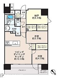 間取図画像 2SLDK