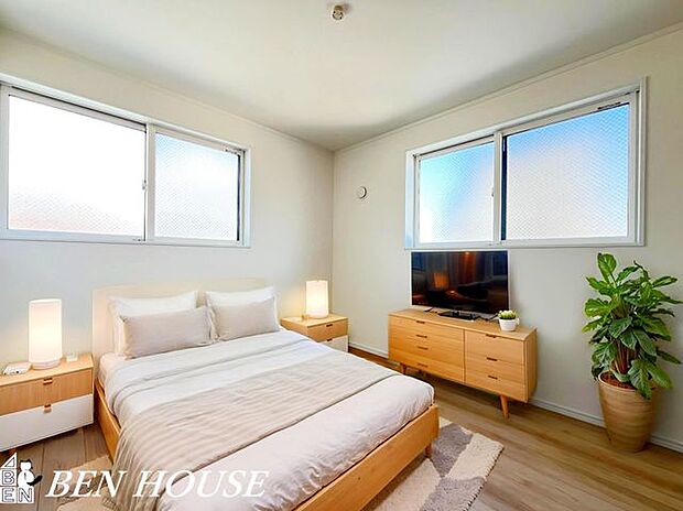 子供部屋・本画像はCGで作成しており、実際に現地に家具は置かれておりません。また、価格に家具は含まれておりません。