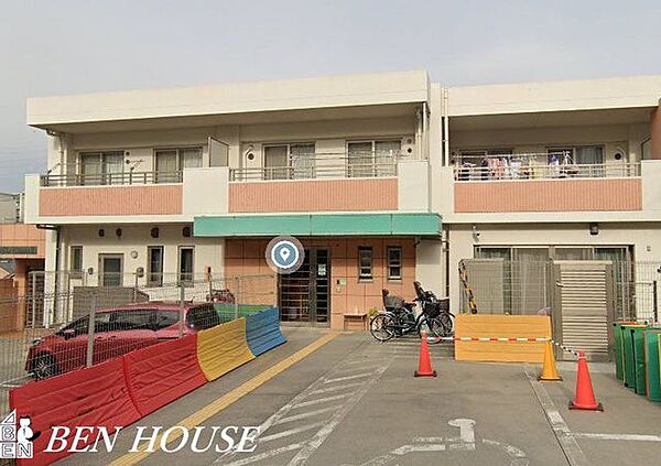 北寺尾第2むつみ保育園 徒歩3分。通勤後にもお迎えに行きやすい距離の保育園です。 170m