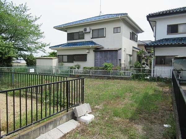 路地状敷地より撮影。