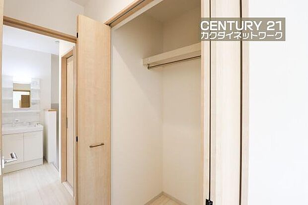 暮らし心地を大きく左右する収納を、適材適所に配置し使い勝手を考慮しました。