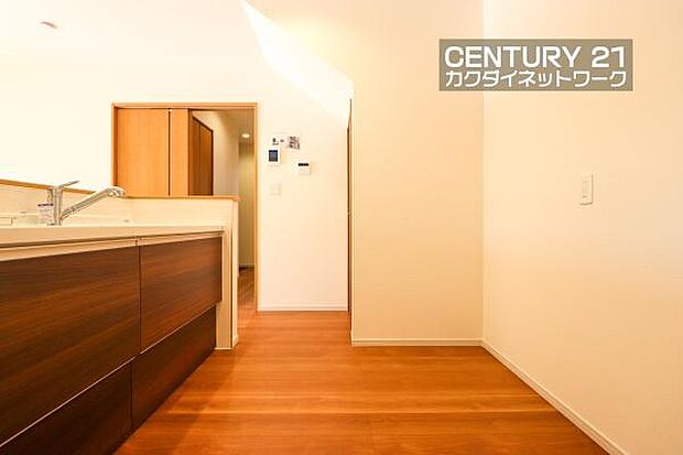 広々としたキッチンスペース。