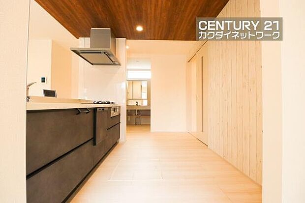 広々としたキッチンスペース。