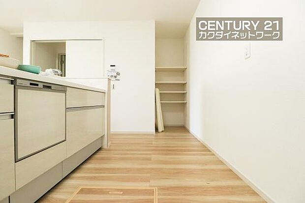 広々としたキッチンスペース。