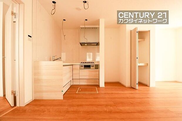 広々としたキッチンスペース。