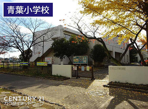 久喜市立青葉小学校まで977m、青葉小学校　徒歩13分
