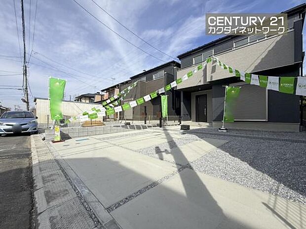 カースペース2台なので、2台所有やゲスト用スペースとして活用できます。