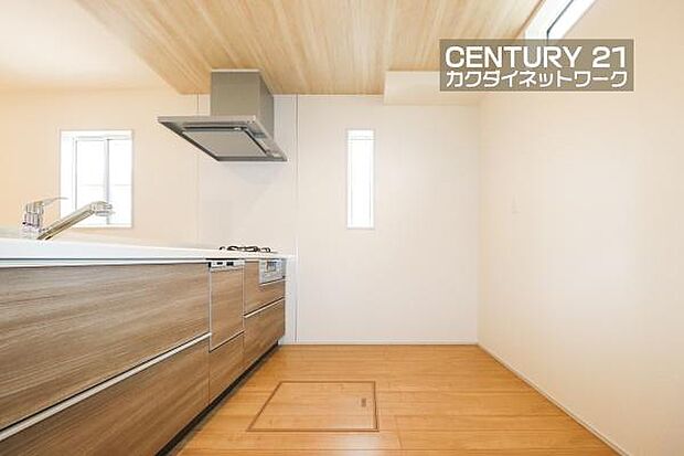 広々としたキッチンスペース。