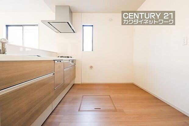 広々としたキッチンスペース。