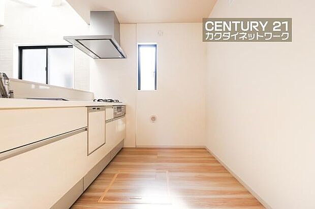 広々としたキッチンスペース。