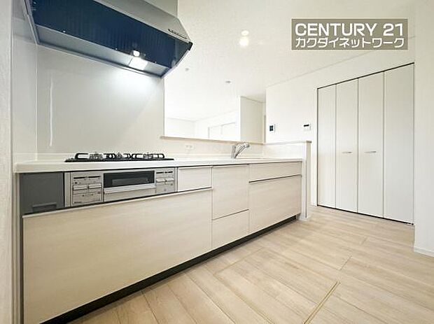 広々としたキッチンスペース。