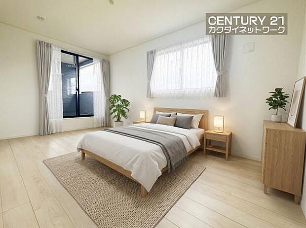 家族一人ひとりの大切なプライベート空間。※家具はイメージです。