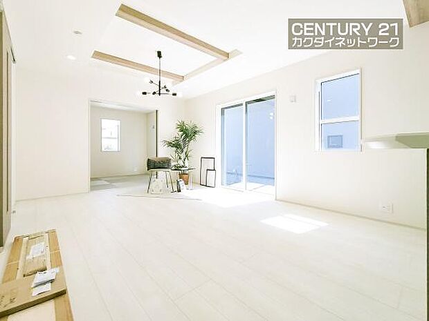 開放的なリビングダイニングには自然と家族みんなが集まってきます。