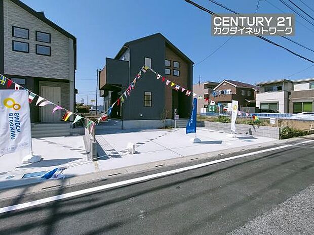 カースペース3台なので、3台所有やゲスト用スペースとして活用できます。