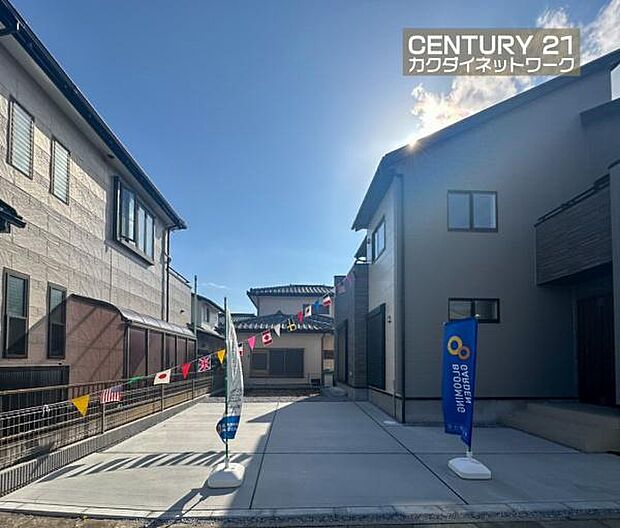 カースペース2台なので、2台所有やゲスト用スペースとして活用できます。