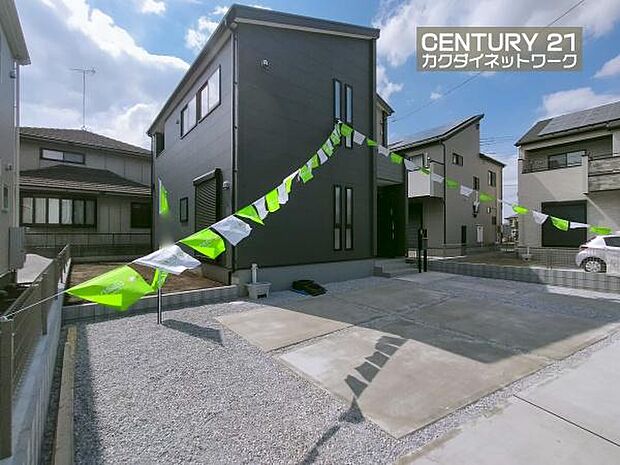 カースペース2台なので、2台所有やゲスト用スペースとして活用できます。