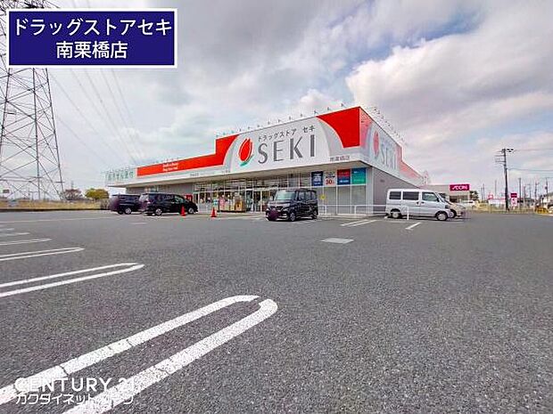 ドラッグストアセキ南栗橋店まで835m、ドラッグストアセキ 南栗橋店 徒歩約11分