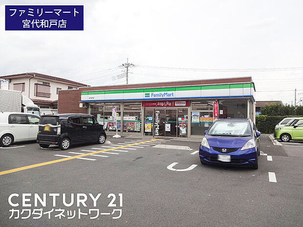 ファミリーマート宮代和戸店まで764m、ファミリーマート宮代和戸店 徒歩10分
