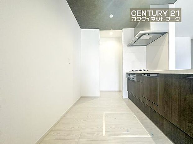 広々としたキッチンスペース。