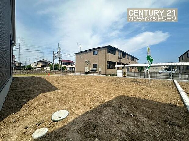 お庭では、家庭菜園やBBQなどお手軽にアウトドアも楽しめます。