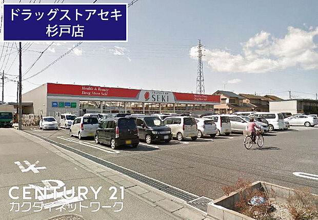 ドラッグストアセキ杉戸店まで3124m、ドラッグストアセキ杉戸店 徒歩40分
