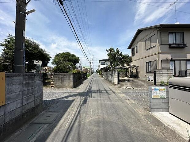 前面道路