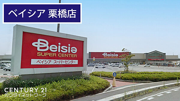 ベイシア栗橋店まで800m、ベイシア栗橋店　徒歩10分