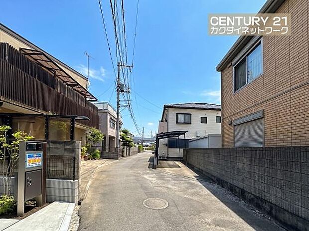 南側私道4m