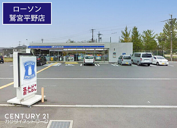 ローソン久喜鷲宮平野店まで571m、ローソン久喜鷲宮平野店　徒歩8分